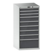 Lista Schubladenschrank 36x36E (BxTxH) 717x725x1450mm KEY Lock R7035/N6502