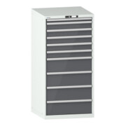 Lista Schubladenschrank 36x36E (BxTxH) 717x725x1450mm KEY Lock R7035/N6502