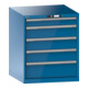 Lista Schubladenschrank 36x36E (BxTxH) 717x725x850mm KEY Lock R5012-1