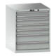 Lista Schubladenschrank 36x36E (BxTxH) 717x725x850mm KEY Lock R7035-1
