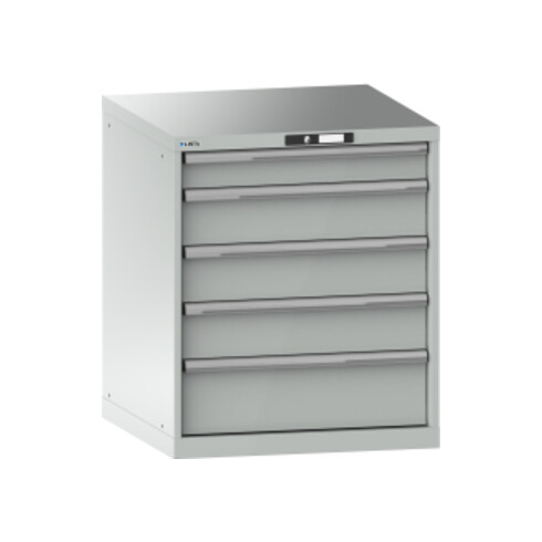 Lista Schubladenschrank 36x36E (BxTxH) 717x725x850mm KEY Lock R7035