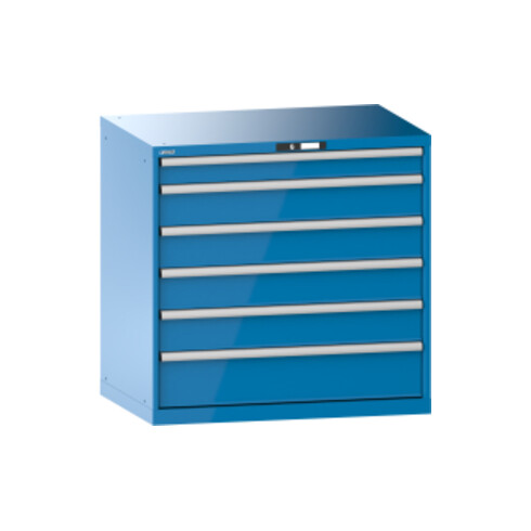 Lista Schubladenschrank 54x36E (BxTxH) 1023x725x1000mm KEY Lock R5012