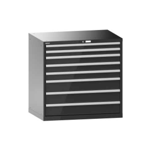 Lista Schubladenschrank 54x36E (BxTxH) 1023x725x1000mm KEY Lock R7016