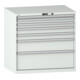 Lista Schubladenschrank 54x36E (BxTxH) 1023x725x1000mm KEY Lock R7035-1