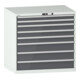 Lista Schubladenschrank 54x36E (BxTxH) 1023x725x1000mm KEY Lock R7035/N6502-1