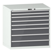 Lista Schubladenschrank 54x36E (BxTxH) 1023x725x1000mm KEY Lock R7035/N6502