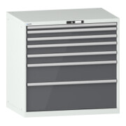Lista Schubladenschrank 54x36E (BxTxH) 1023x725x1000mm KEY Lock R7035/N6502