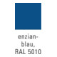 Schubladenschrank BK 600 H1000xB600xT600mm grau/blau 7 Schubl.Einfachauszug-4