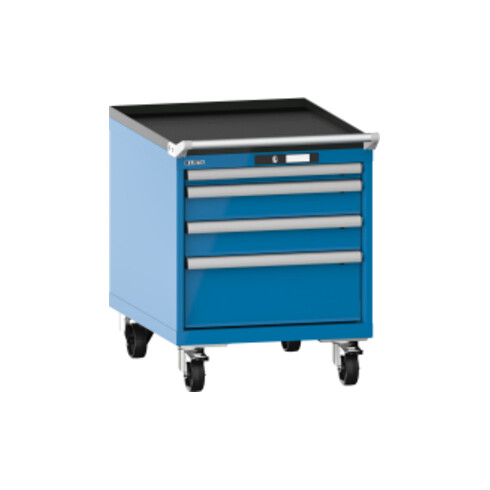 Lista Schubladenschrank mobil 27x36E (BxTxH) 564x725x723mm KEY Lock R5012