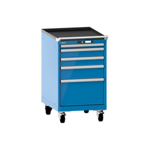 Lista Schubladenschrank mobil 27x36E (BxTxH) 564x725x990mm KEY Lock R5012