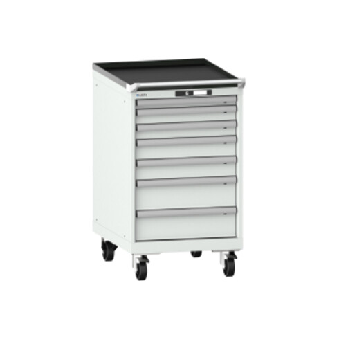 Lista Schubladenschrank mobil 27x36E (BxTxH) 564x725x990mm KEY Lock R7035