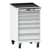 Lista Schubladenschrank mobil 27x36E (BxTxH) 564x725x990mm KEY Lock R7035