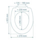 schuette Abattant WC Duroplast blanc-3
