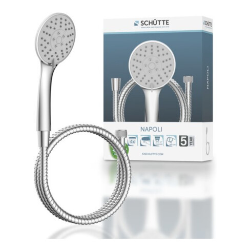 SCHÜTTE NAPOLI Handbrause-Set Chrom
