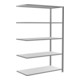 Schulte aanbouwrek boutloos MULTIplus150 2000 x 1300 x 600 mm 5 vakken dwarsbalk verzinkt