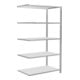 Schulte Anbauregal Büro-Steckregal MULTIplus150 1800 x 1000 x 600 mm 5 Fachböden Längenriegel RAL 7035 lichtgrau mit Mittelanschlag-1