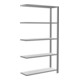 Schulte Anbauregal Bureau-opzetrek MULTIplus85 1800 x 1000 x 300 mm 5 legborden verzinkte kruissteun met aanslaglijst