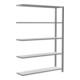 Schulte Anbauregal Bureau-opzetrek MULTIplus85 1800 x 1300 x 300 mm 5 legborden verzinkte kruisverbinding met aanslaglat