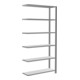 Schulte Anbauregal Bureau-opzetrek MULTIplus85 2000 x 1000 x 300 mm 6 legplanken verzinkte kruissteun met aanslaglat