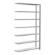 Schulte Anbauregal Bureau-Steekrek MULTIplus85 2300 x 1300 x 300 mm 7 legborden verzinkte kruisstrebe met aanslaglat