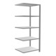 Schulte Anbauregal Bureau-Steekrek MULTplus150 1800 x 750 x 600 mm 5 legborden verzinkt met middenvergrendeling