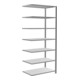 Schulte Anbauregal Bureau-Steekrek MULTplus150 2300 x 1000 x 600 mm 7 legplanken verzinkt met middenvergrendeling
