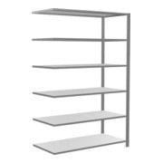 Schulte Anbauregal Bureau-Stekkast MULTplus150 2000 x 1300 x 600 mm 6 legborden verzinkt met middenvergrendeling-1