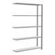 Schulte Anbauregal MULTIplus150 2000 x 1300 x 300 mm 5 legplanken verzinkte kruissteun