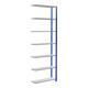 Schulte Anbauregal MULTIplus150 3000 x 1000 x 300 mm 7 legborden kruisverbinding RAL 5010/gevinkt
