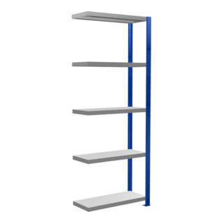 Schulte aanbouwrek boutloos MULTIplus250 RAL 5010 gentiaanblauw/verzinkt 250 kg 