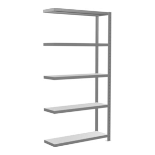Schulte Anbauregal MULTIplus330 verzinkt 1000 x 330 mm, 330 kg draagvermogen