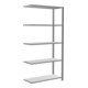 Schulte Anbauregal MULTIplus85 2000 x 1000 x 400 mm 5 legborden verzinkt met kruisverstijving