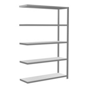 Schulte Anbauregal Steckregal MULTIplus250 2000 x 1300 x 400 mm 5 legborden verzinkt met kruissteun-1