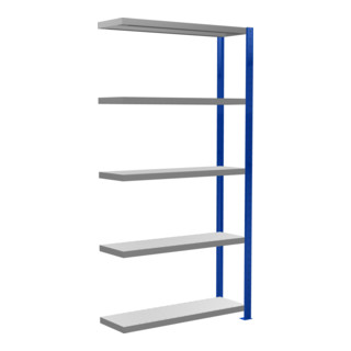 Schulte aanbouwrek boutloos MULTIplus250 RAL 5010 gentiaanblauw/verzinkt 250 kg 