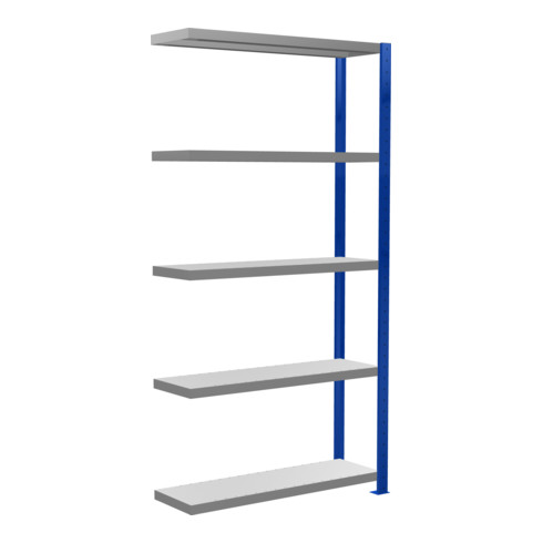Schulte aanbouwrek boutloos MULTIplus250 RAL 5010 gentiaanblauw/verzinkt 250 kg 