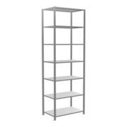 Schulte basisrek boutloos MULTIplus150 3000 x 1000 x 600 mm 7 legborden Dwarsbalk Verzinkt-1