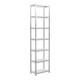 Schulte Basisrek Steekrek MULTIplus250 3000 x 750 x 400 mm 7 legborden kruissteun RAL 7035 lichtgrijs