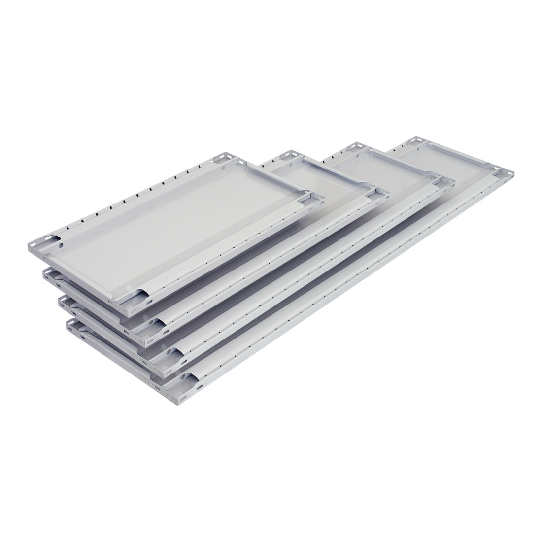 Schulte Extra vakbodem MULTIplus85 1300 x 300 RAL 7035 lichtgrijs incl. 4 schroeven + moeren