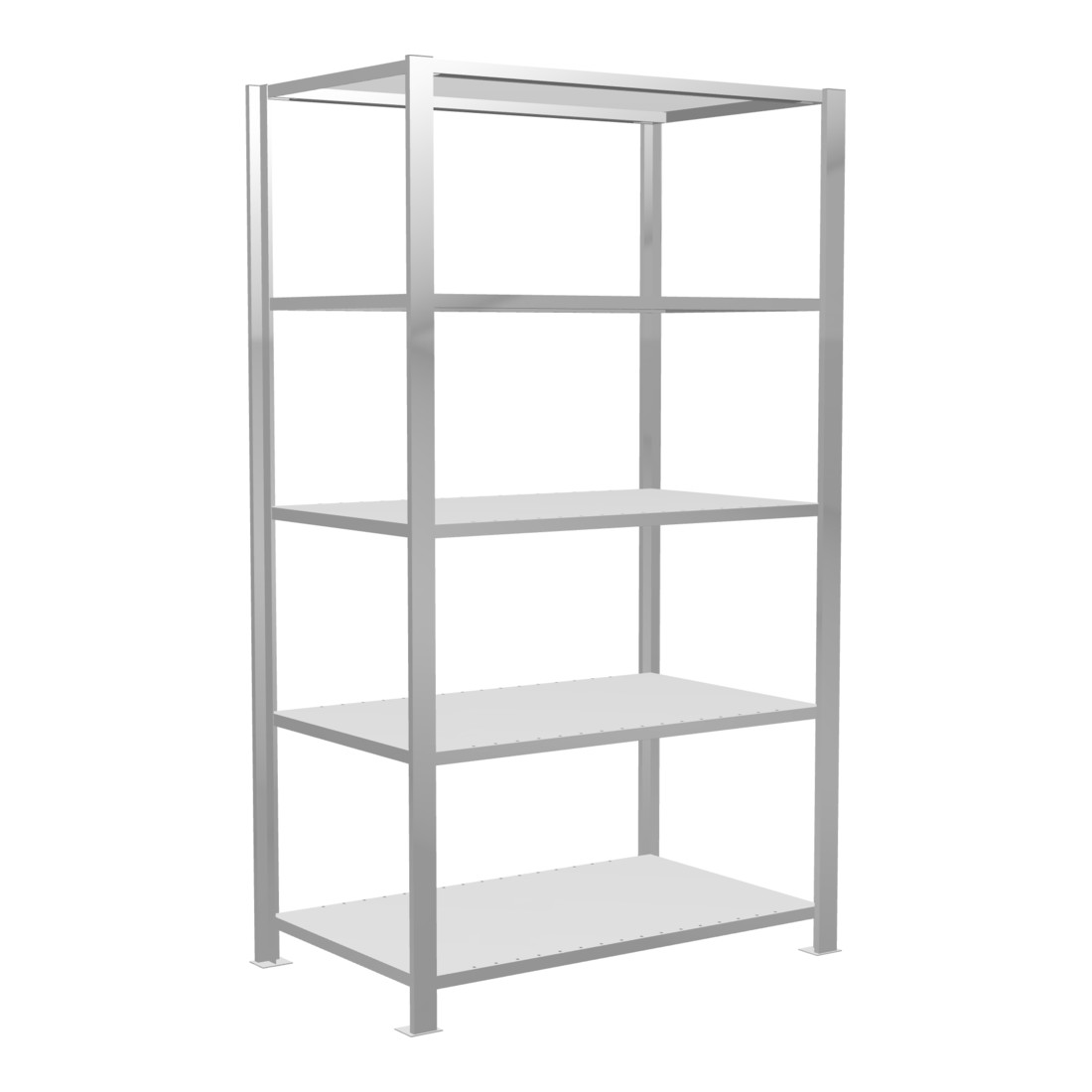 Schulte Bureaukast Stecksystem MULTIplus150, 5 legborden, diepte 600 mm, aan beide zijden te gebruiken, versteviging door lengtestang, met middenstop
