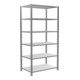 Schulte Grundregal Bureau-opzetrek MULTplus150 2000 x 1000 x 600 mm 6 legborden verzinkt met middenvergrendeling