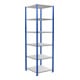 Schulte Grundregal Stekkerrek MULTIplus150 2500 x 750 x 800 mm 6 legborden kruissteun RAL 5010 gentiaanblauw/gevinkt/gevinkt