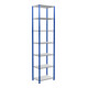 Schulte Grundregal Stekkerrek MULTIplus150 3000 x 750 x 500 mm 7 legborden kruisligger RAL 5010 gentiaanblauw/verzinkt/verzinkt