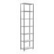 Schulte Grundrek "Steckrek MULTIplus150", 3000 x 750 x 400 mm, 7 legborden, verzinkte kruisstrebe