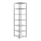 Schulte Grundrek "Steckrek MULTIplus150", 3000 x 750 x 800 mm, 7 legborden, verzinkte kruisverbinding