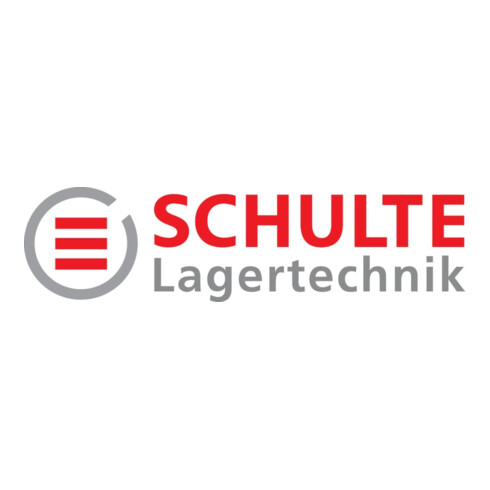 Schulte Steckregal Grund verz. 2000x1000x400mm 2Rahmen/4Böden Feldlast 1300kg