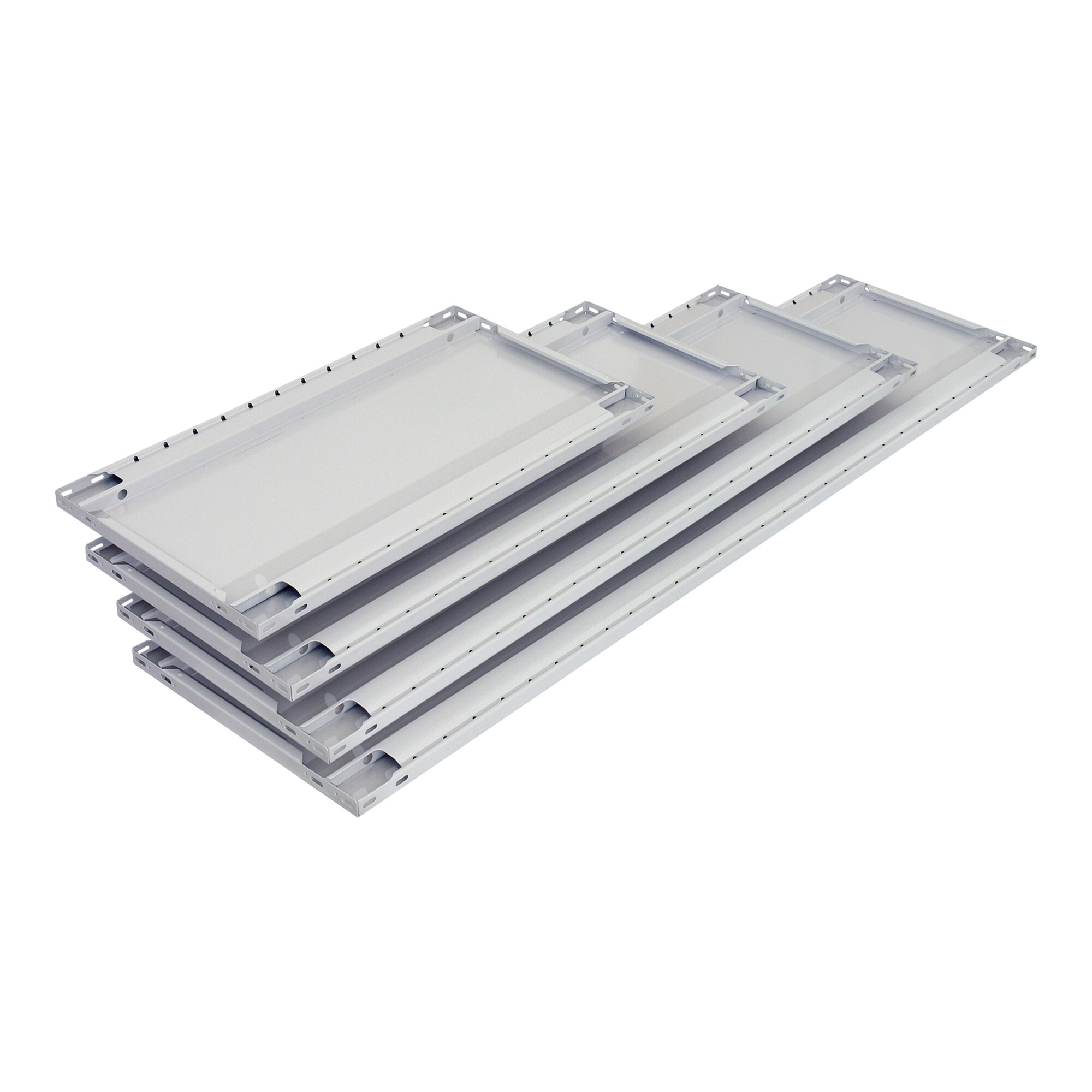 Schulte Zusatz-Fachboden MULTIplus250 1000 x 500 RAL 7035 lichtgrau inkl. 4 Fachbodenträgern ; Schulte Lagertechnik