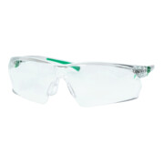 Schutzbrille 506 UP EN 166,EN 170 Bügel weiß grün,Scheiben klar PC UNIVET
