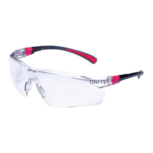 Schutzbrille 506 UP EN 166,EN 170 Bügel weiß grün,Scheiben klar PC UNIVET