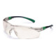 Schutzbrille 506 UP EN 166,EN 170,EN 172 Bügel schwarz/grün,Scheibe In/out PC-1