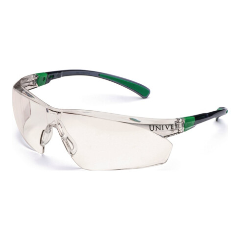 Schutzbrille 506 UP EN 166,EN 170,EN 172 Bügel schwarz/grün,Scheibe In/out PC